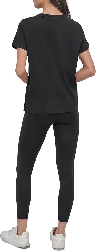 ,Women's Blouse/Shirt,RHSTN LYRD OTLN LG T,BLK/Black,S