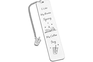 AMBREGRISSUN Funny Bookmarks for Romance Book Lover Women Her Gifts for Spicy Dark Romance Book Lovers Women Christmas Book Mark Stocking Stuffers Birthday Gifts for Women Friend Sisters Book Club Valentines Gift