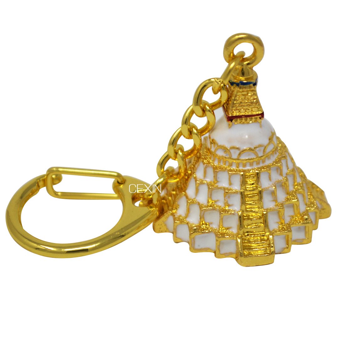 2018 Fengshui Boudnanath Stupa Keychain With Free Red String Bracelet W3301