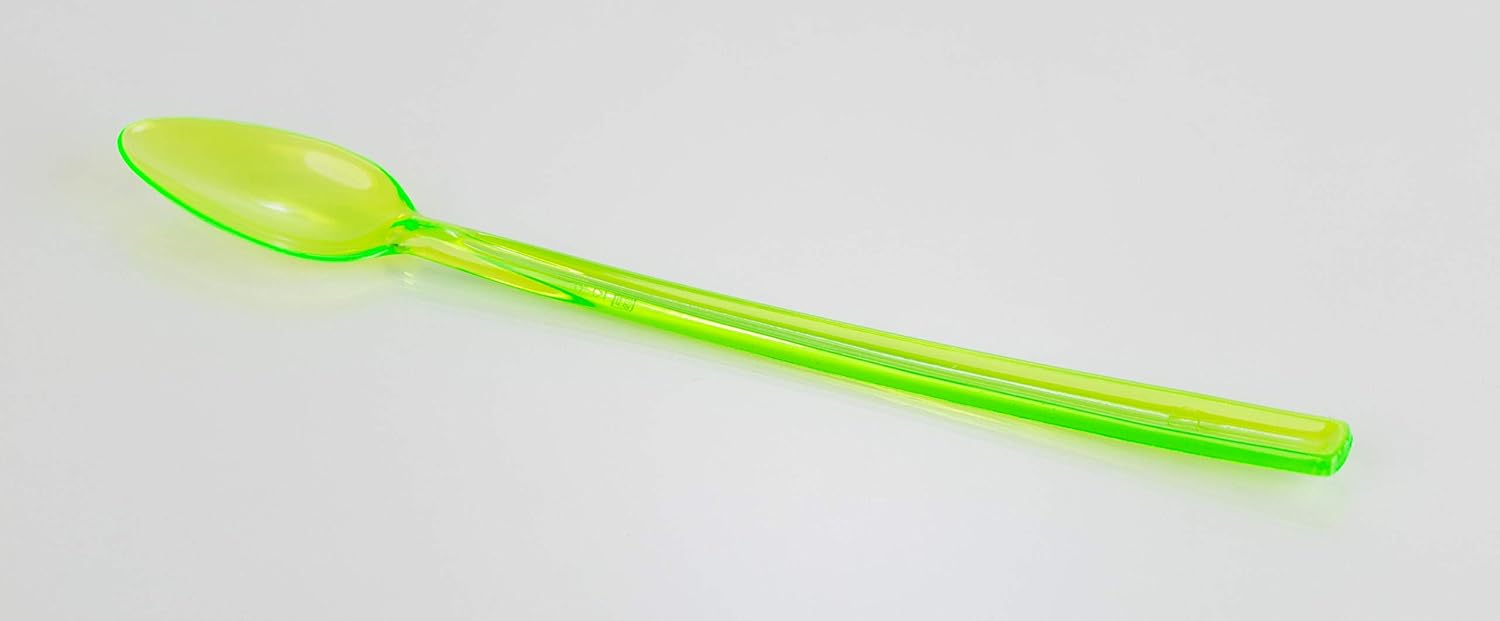 Kimmel Lemon Spoons Set of 6 Plastic Transparent Green