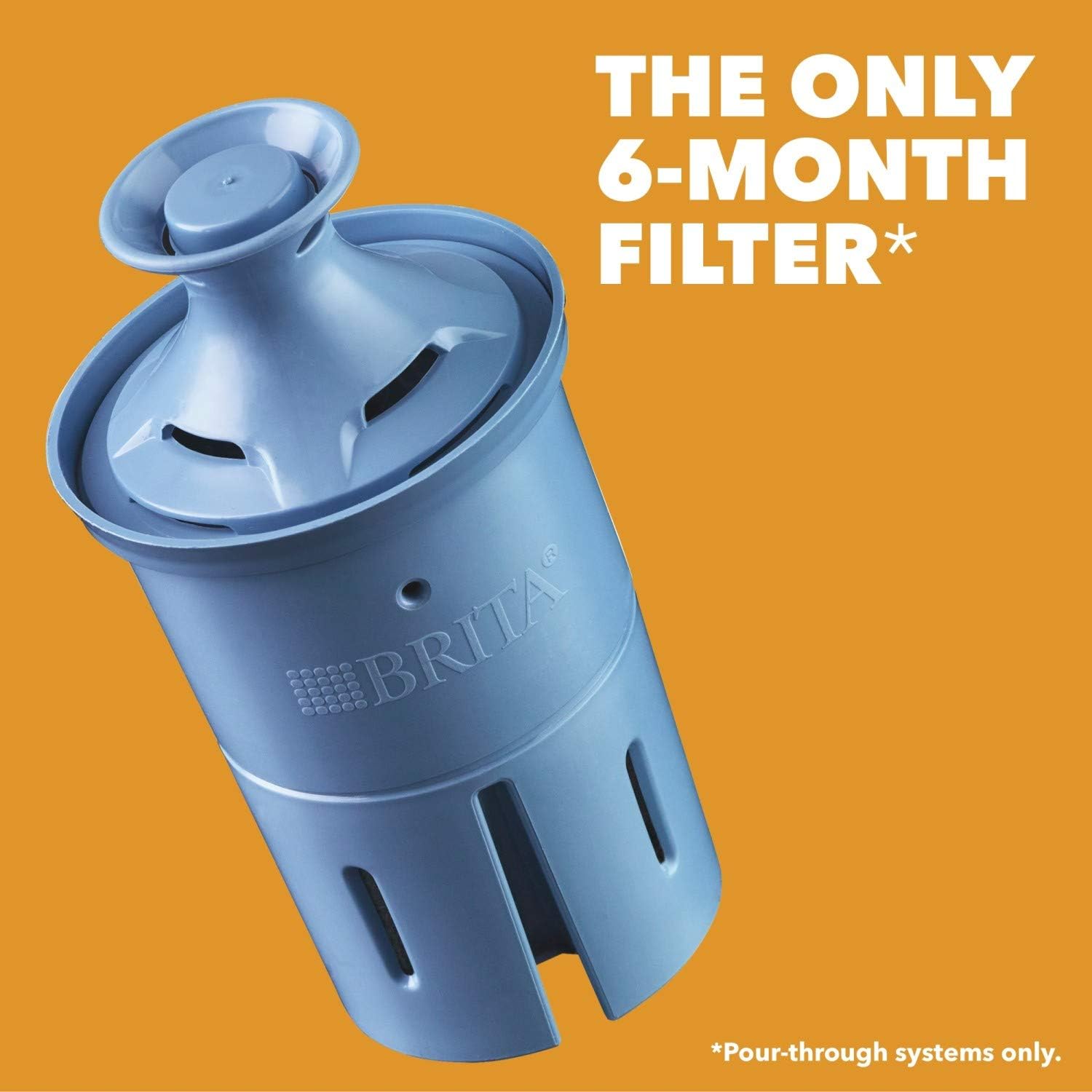 Brita Longlast+ Water Filter, Longlast+ Replacement Filters for Pitcher and Dispensers, Reduces Lead, BPA Free, 2 Count (Package May Vary): Kitchen & Dining