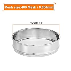 PATIKIL 400 Mesh Lab Sieve, 8" Diameter Test Sieve