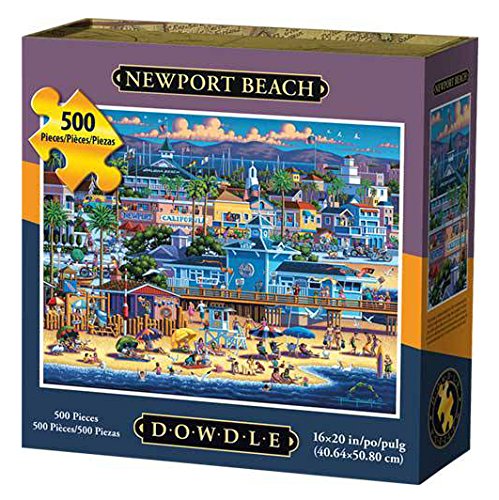 Dowdle Folk Art Newport Beach Jigsaw Puzzle