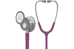 3M Littmann Classic III Monitoring Stethoscope, 5831, More Than 2X as Loud*, Weighs Less**, Stainless Steel Chestpiece, 69 cm