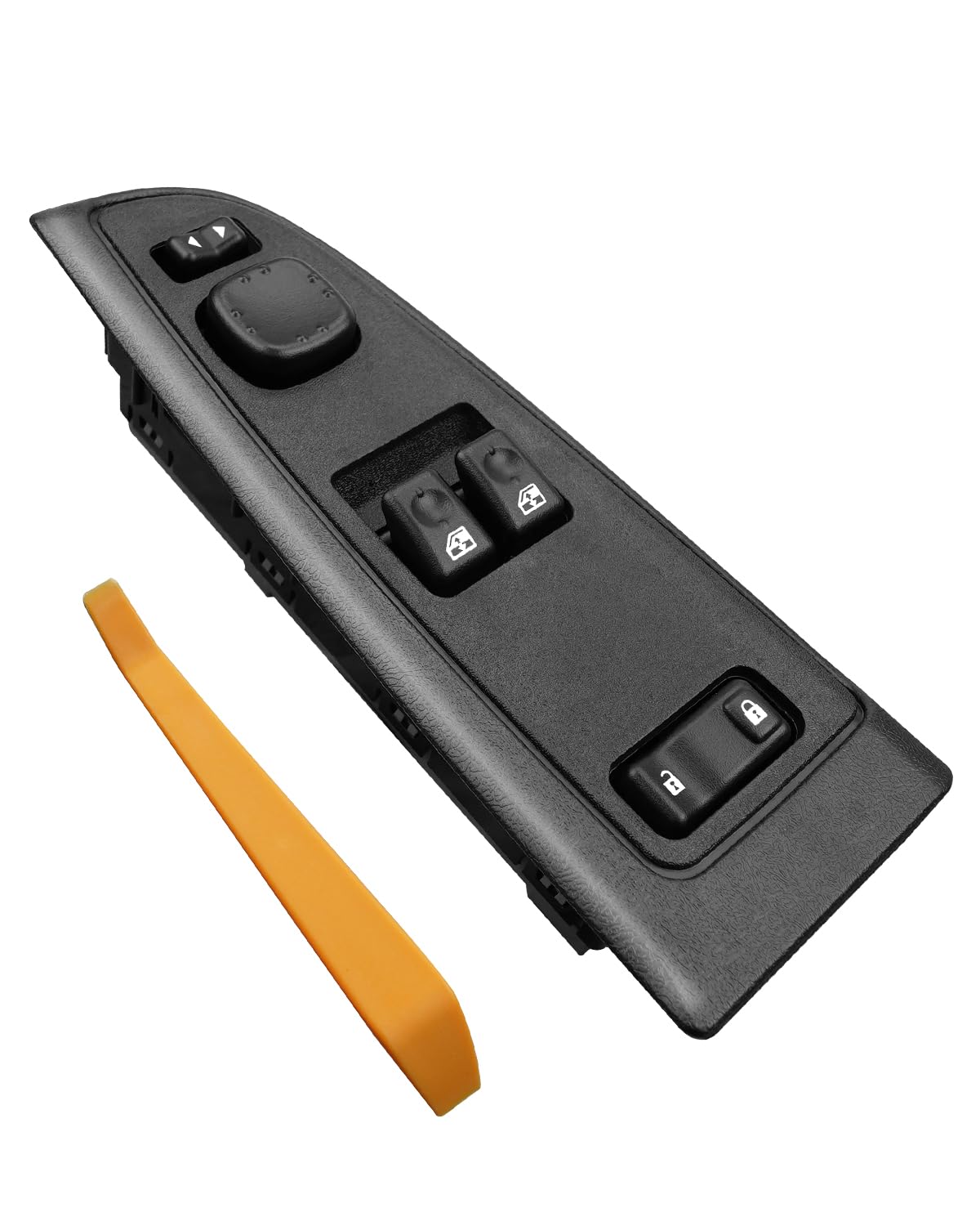 Photo 1 of 15883318 Master Power Window Switch w/Bezel Front Driver Side Fit for Chevy Silverado 1500/2500/3500 & GMC Sierra 1500/2500/3500 2003-2007, Replace 920-023 DWS-226 10398563 15112970 15202849