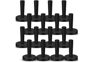 Dunkive 16 Pcs Black Car Vinyl Wrap Magnets Holder Tool Kits for Car Wrapping and Crafts Sign Making Window Tint Tools Magnets