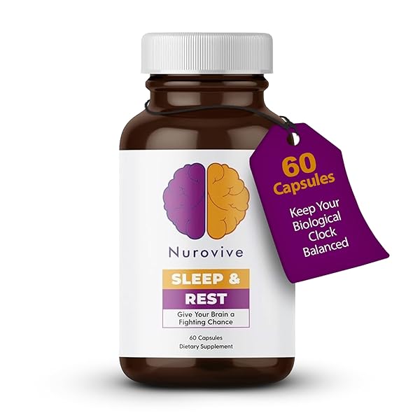 NUROVIVE – SLEEP & REST, NATURAL SLEEP AID...