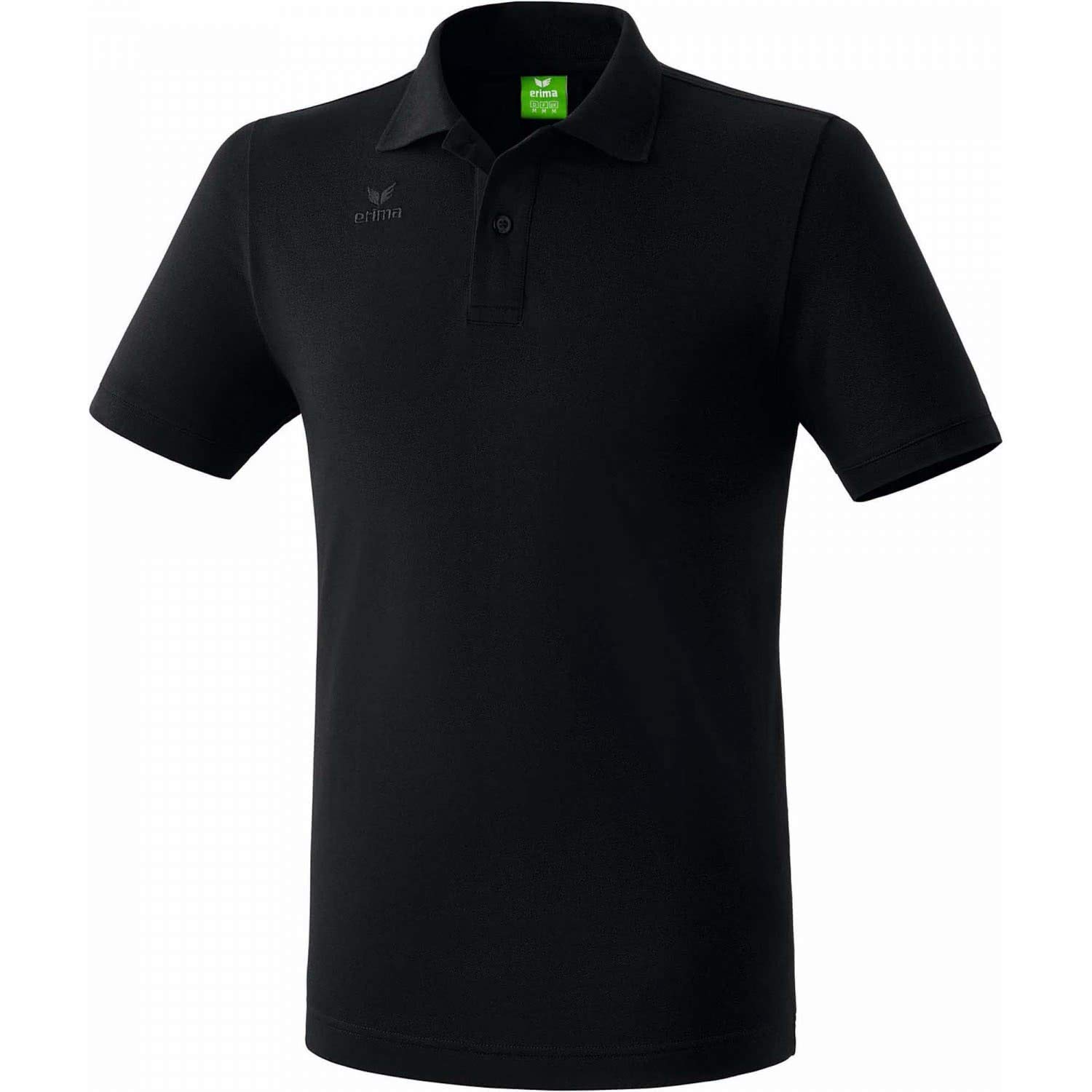 Erima Kids Casual Basics Teamsports Polo Shirt - Black, Size 116