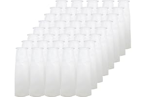 SpiroPure SP-BE-4-5 5 Micron #4 (4" x 15") Polyester Felt Liquid Bag Filter (Case of 40)