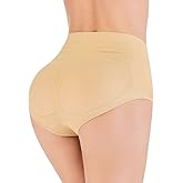 SLLIE Butt Lifter Panties Padded Underwear Seamless Hip Pads for Women Shapewear Booty Lifting Enhancer Panty