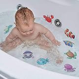 tao pipe 20 Pcs Bath Stickers Non Slip for Kids Bathtub Toddler Baby Strong view 2
