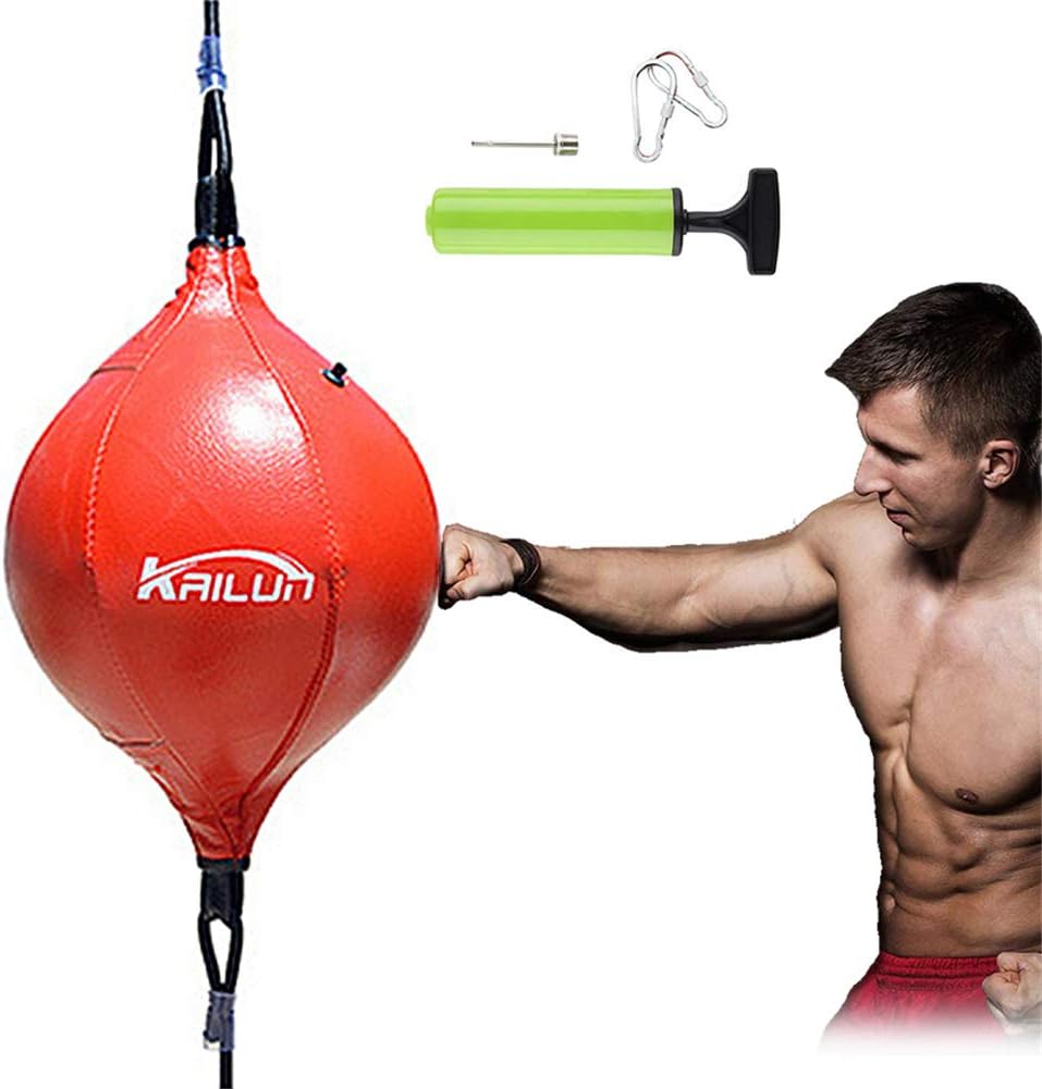 double end punching bag stand