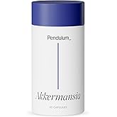 Pendulum Akkermansia Probiotic with Prebiotic Fiber - Delayed Release Capsules, Third-Party Tested, Authentic 100M AFU Live Strain for Gut Health & GLP-1 Support for Men & Women (90 Capsules, 1-Pack)