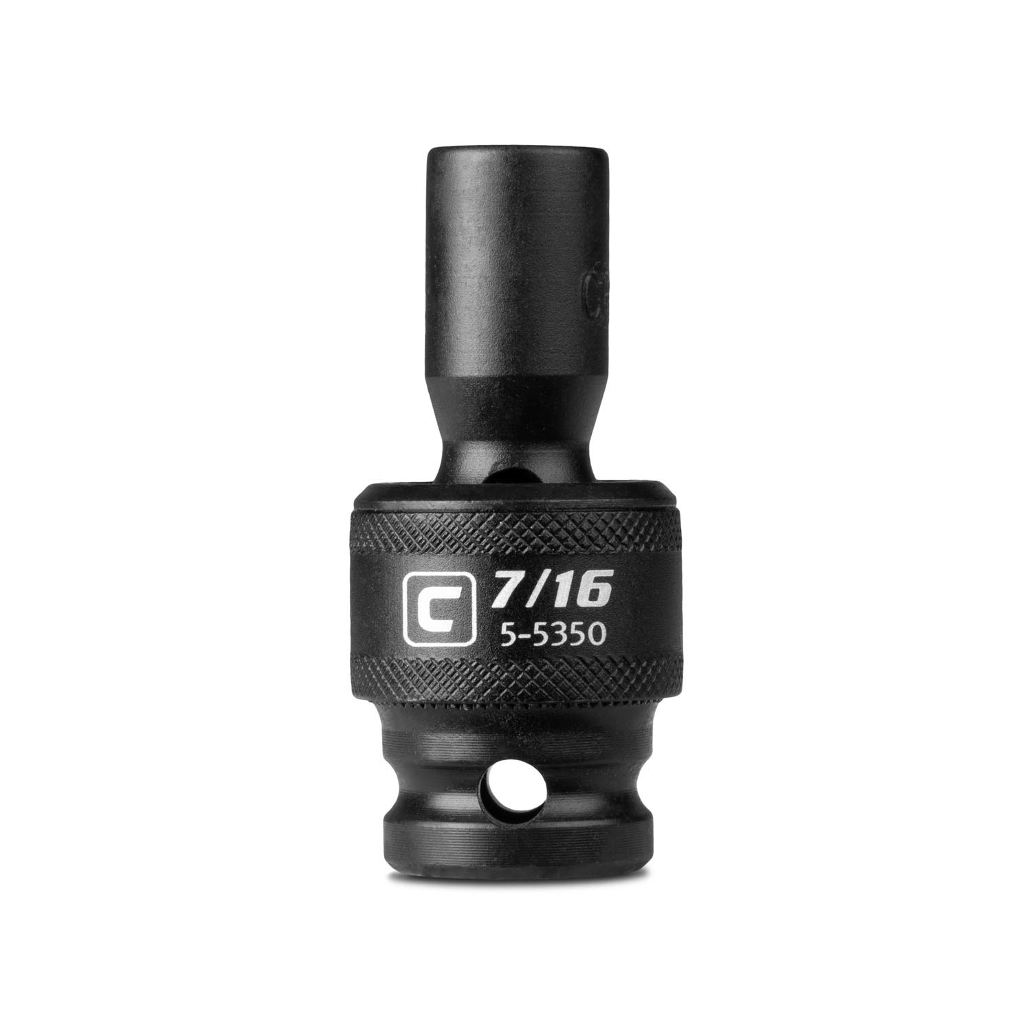 Capri Tools 7/16-Inch Universal Impact Socket, 1/2-Inch Drive, 6-Point, SAE — image 1