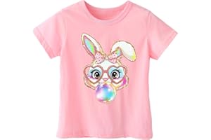 Juneightee Toddler Shirts for Boys Grils Kids Easter Shirt, Easter T-Shirts for Baby Boys Girls, 2-6T, Easter Shirt for Kids