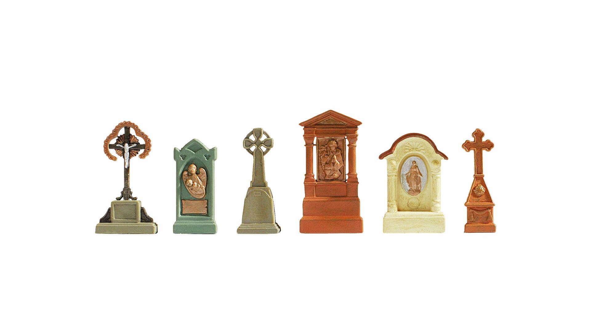 Noch 14871 Gravestones Landscape Modelling