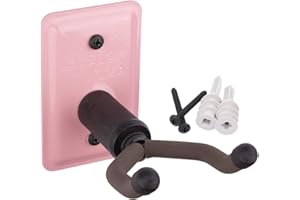 String Swing Ukulele Wall Mount Stand for Mandolin Ukele Banjo – Concert Pineapple Soprano Tenor and Baritone Compatible – Safety Home or Studio Accessories without Case – Pink PCC11UK