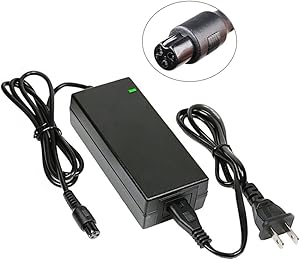 42V 2A Power Adapter PowerFast 3-Prong Inline Connector for Sports Mod Pocket Mod and Dirt Quad Charger Adapter