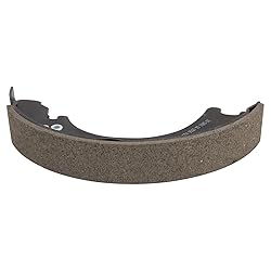 TRQ Parking Brake Shoe Set Compatible with