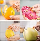 Leaflai Potato Peeler Y & I Shape Stainless Steel Swivel Ergonomic Non-Slip view 6