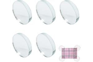 Glass Pattern Weights for Sewing, FUATY Fabric Weights for Pattern Cutting, Sewing Weight Cloth Dressmaking Pattern Making and Sample Cutting for Sewing Accessories (5 Pieces)