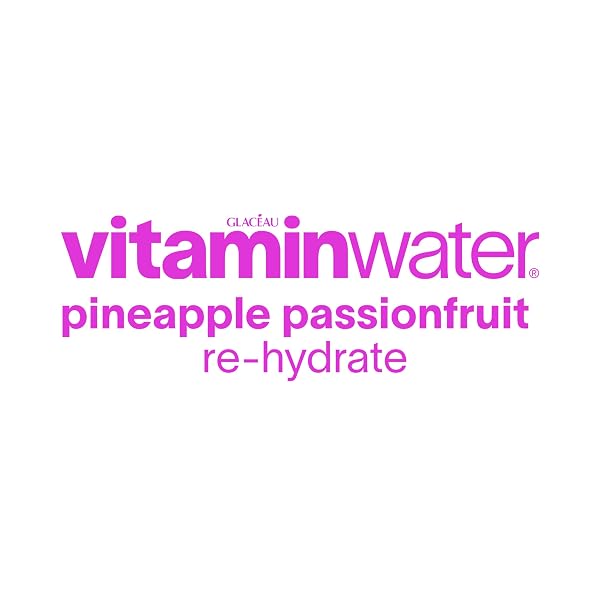 VITAMINWATER ZERO SUGAR PINEAPPLE PASSIONFRUIT RE-HYDRATE NUTRIENT ENHANCED WATER BEV. 20 OZ. 12 PACK