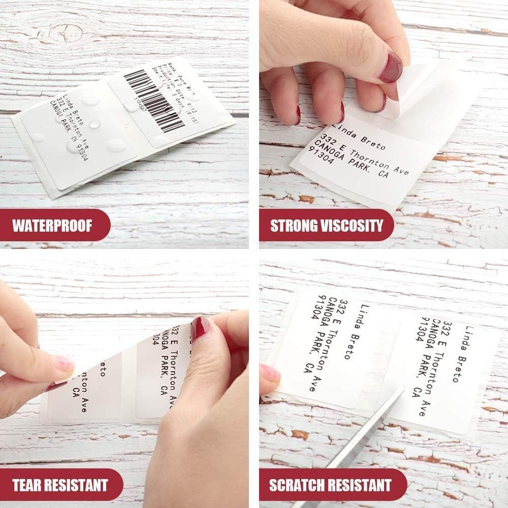 Phomemo M110 Label 3 Rolls Thermal Paper Multifunctional self-Adhesive Label,1.57"x1.18"(40x30mm),Compatible with M110 M220 M221 M120 M150 M250 M260 M108 M100 M102 M200 - Image 4
