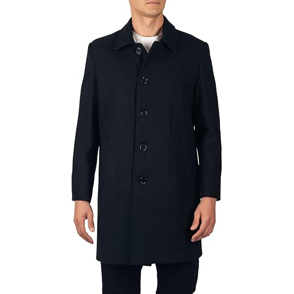 Amazon.com: HART SCHAFFNER MARX Men's (6865C) Overcoat Single