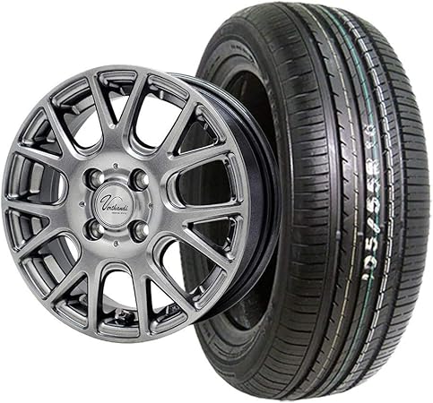 Amazon Zeetex ジーテックス サマータイヤ ホイール Zt1000 165 50r15 Verthandi Yh M7v M G 15x4 5 100x4 メタリックグレー 15インチ 4本セット タイヤ ホイールセット 車 バイク