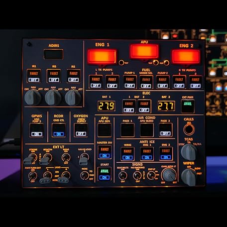 Mua Flight Simulator Panel OVHD OVERHEAD Panel - Backlit+Metal Housing ...