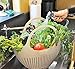 Hutzler Garden Colander, Eggshell Blue
