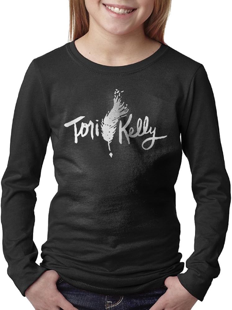 QUSI Tori Kelly Feather Logo Child/Youth Long Sleeve T-shirt