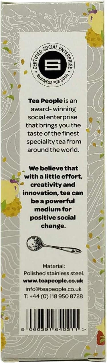 Tea People Measuring Spoon for Loose Leaf Tea 1 Perfect Cup Size S/Steel, Silver - Image 4