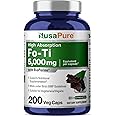 NusaPure Fo-Ti 30:1 Extract, 167 mg Equivalent to 5000mg per Veggie Caps, 200 Count, He-Shou-Wu Root, Traditional Herb, Non-GMO, Vegan, Bioperine