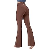 TomTiger Flare Leggings for Women Bootcut Yoga Pants with Tummy Control High-Waisted and Wide Leg