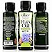 Heivy Organic Flax Oil (24 FL OZ), Flaxseed Oil Liquid, Cold Pressed Flaxseed Oil, Source of Vegetarian Omega-3 6 9, Flax Seed Oil Promotes Cardiovascular, Skin Health & Weight Loss, Hexane Free,USDA.