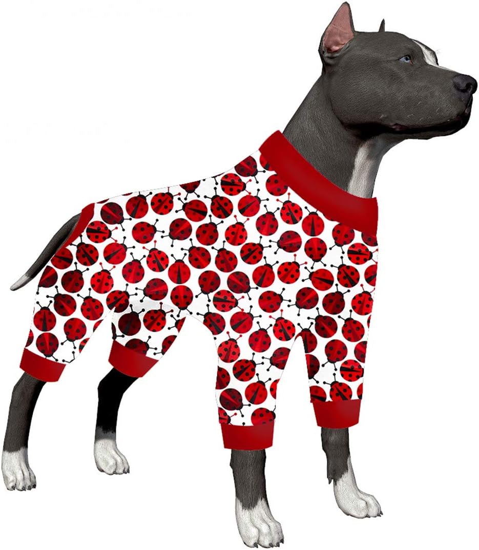 LovinPet Big Dog Pajamas/Dog Pajamas/Slim Fit/Lightweight