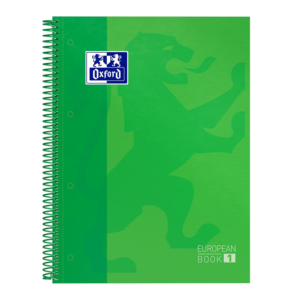 Oxford 368590 - Green microperforated Notepad A4 Size 80 Sheets 5X5 Grid
