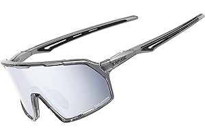 KAPVOE Polarized Cycling Glasses Sports Sunglasses for Men Women UV400 Protection MTB Bicycle Fishing Mountain Bike Glasses