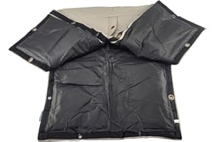 PipeWarmers The Original Pipe Insulation Cover (5˚F) Winter Pipe Insulation (UV-Coated),Pump Cover, Sprinkler Irrigation Valve Cover, Backflow Preventer Freeze Protection (25W X 36H 4-Way)