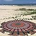 Labhansi Mandala Round Beach Blanket Tapestry Hippy Boho Gypsy Tablecloth
