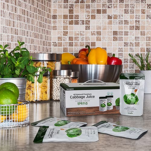 TerraPick Green Cabbage Juice Sweetened with Manuka Honey Natural