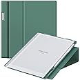 ENET-CASE Case for Remarkable 2 Paper Tablet- Multi-Viewing Adjustable Folding Book Folio Cover - with Built-in Pen Holder - for 10.3" 2020 Released (Dark Green)