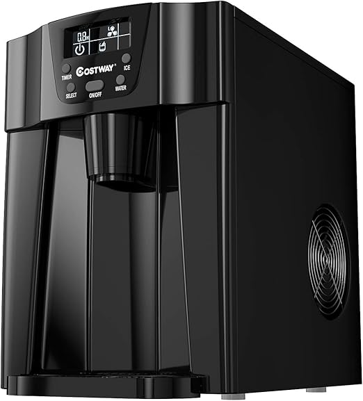 ice maker with water dispenser for home