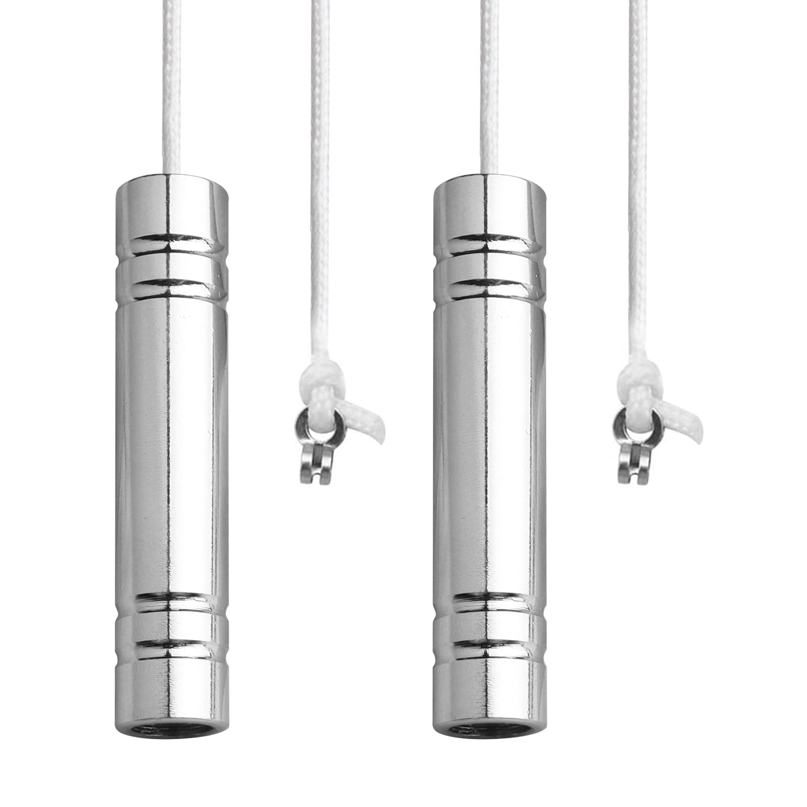 UBERMing Pull Cord Weight Handle 2 Pcs Bathroom Light Pull Cord Heavy Blind Cord Pull Handle with 150cm Cord Connectors for Toilet Ceiling Fan Light Switch