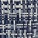 DII Woven Paper Storage Bin, Tweed, Nautical Blue, Large
