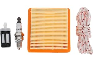 Briny River 1Set Lawn Mower Service Kit Compatible with Stihl KM111R KM131R FS91 FS111 FS131R HT103 HT135