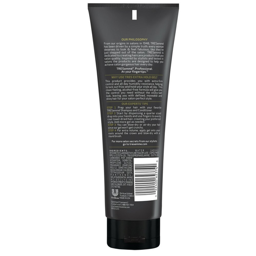 Amazon Com Tresemme Tres Two Hair Gel Extra Hold 9 Oz Pack Of 7