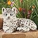 Collections Etc Snow Leopard Outdoor Garden Statue Animal Decoration