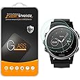 Supershieldz (2 Pack) Designed for Garmin fenix 5S Tempered Glass Screen Protector, Anti Scratch, Bubble Free